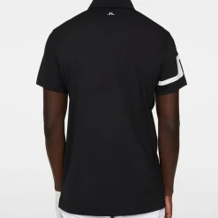 Heath Regular Fit Golf Polo Musta
