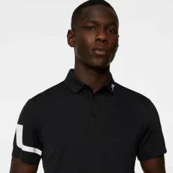 Heath Regular Fit Golf Polo Musta