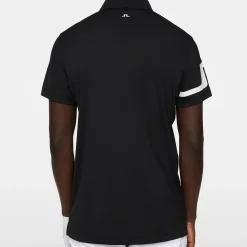 Heath Regular Fit Golf Polo Musta