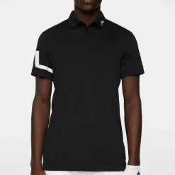 Heath Regular Fit Golf Polo Musta