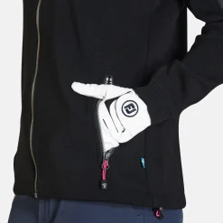 Hedda WB Full Zip Musta