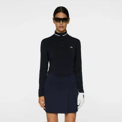 Hertta Long Sleeve Polo Sininen