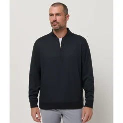 Highway M 1/4 Zip Musta