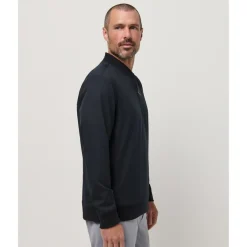 Highway M 1/4 Zip Musta