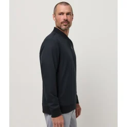 Highway M 1/4 Zip Musta