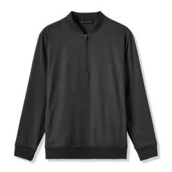 Highway M 1/4 Zip Musta