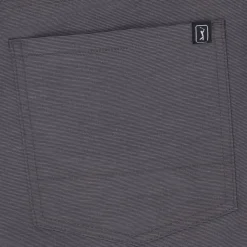 Horizontal Texture 5 Pocket Harmaa