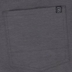 Horizontal Texture 5 Pocket Harmaa