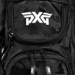Jacquard Woven Fairway Camo Carry Stand Musta