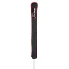 Jet Black Leather Alignment Stick Headcover