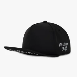 JP 5 Panel Hat Musta