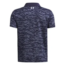Jr Matchplay Printed Polo Sininen