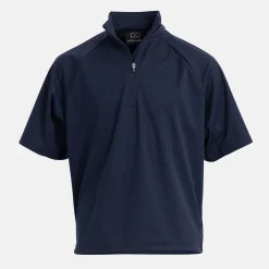 Jr Windbreaker SS 1/4 Zip Sininen