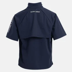 Jr Windbreaker SS 1/4 Zip Sininen