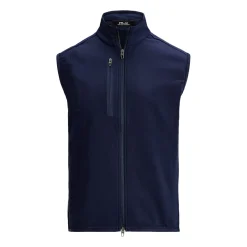 Knit Full Zip Vest Tech Terry