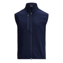 Knit Full Zip Vest Tech Terry