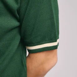 Knit Polo Vihreä