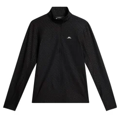 Lauryn Quarter Zip Mid Layer Musta