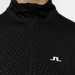 Lauryn Quarter Zip Mid Layer Musta