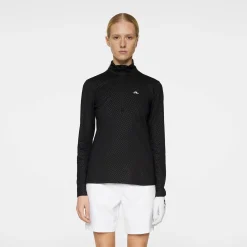 Lauryn Quarter Zip Mid Layer Musta