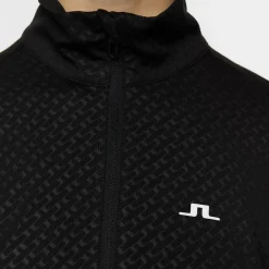 Lauryn Quarter Zip Mid Layer Musta