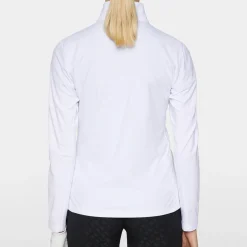Lauryn Quarter Zip Mid Layer Valkoinen