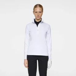 Lauryn Quarter Zip Mid Layer Valkoinen