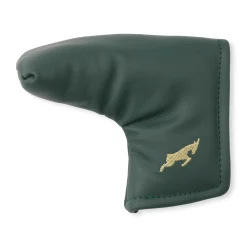 Leather Headcover Putter Blade Vihreä