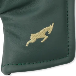 Leather Headcover Putter Blade Vihreä