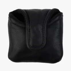 Leather Headcover Putter Mallet Musta