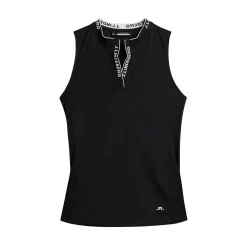 Leya Sleeveless Top Musta