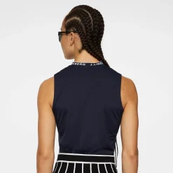Leya Sleeveless Top Sininen