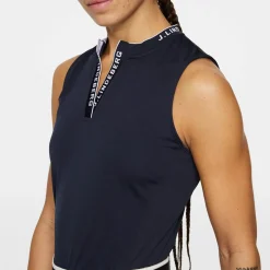 Leya Sleeveless Top Sininen