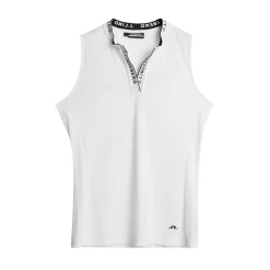 Leya Sleeveless Top Valkoinen