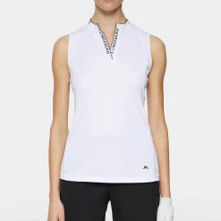 Leya Sleeveless Top Valkoinen