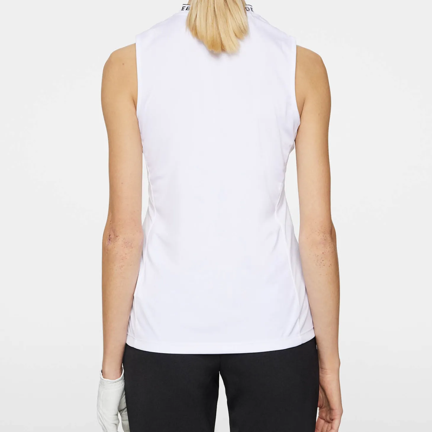 Leya Sleeveless Top Valkoinen