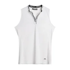 Leya Sleeveless Top Valkoinen
