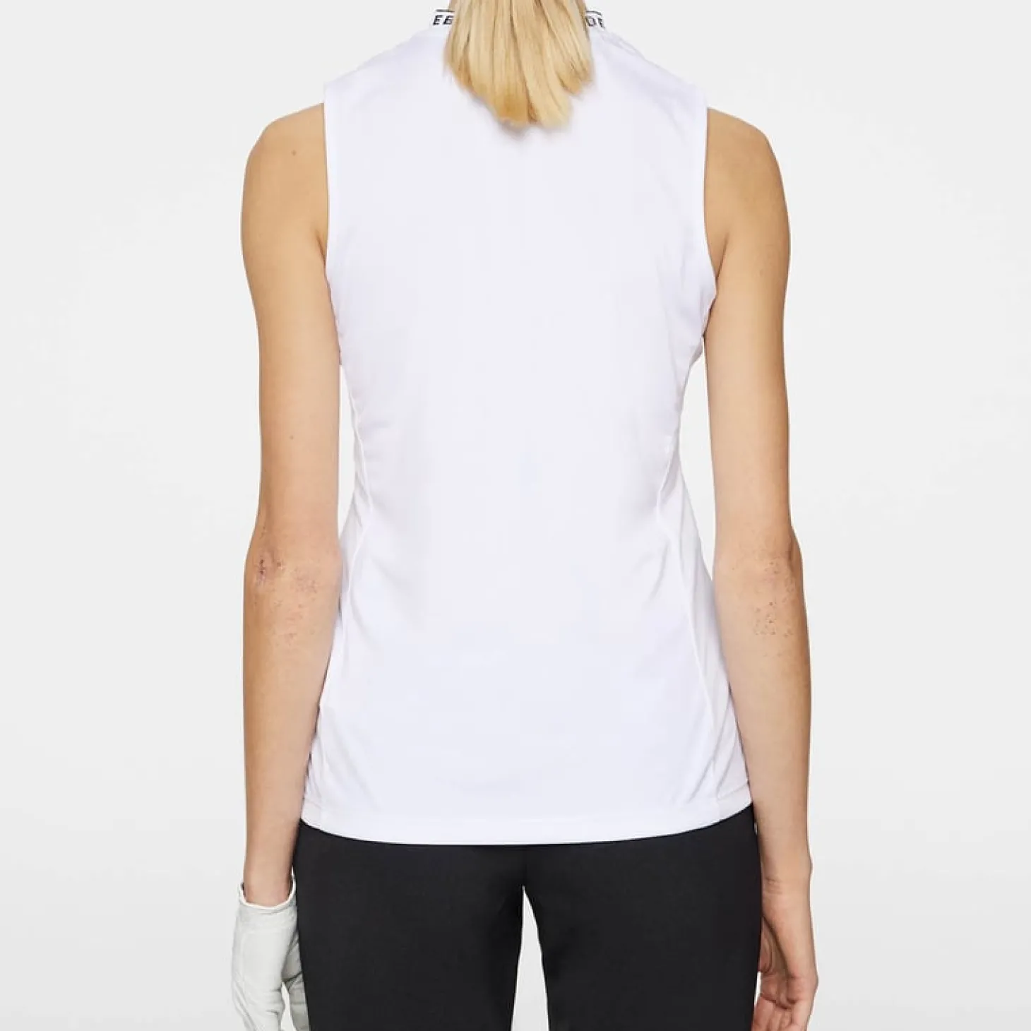 Leya Sleeveless Top Valkoinen