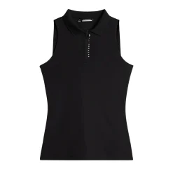 Leylo Sleeveless Top Musta
