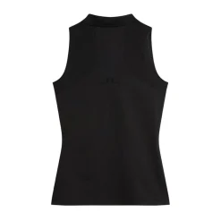 Leylo Sleeveless Top Musta
