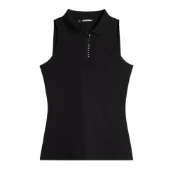 Leylo Sleeveless Top Musta