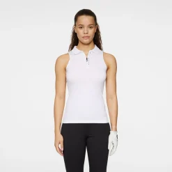 Leylo Sleeveless Top Valkoinen
