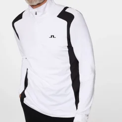 Lukas Quarter Zip Mid Layer Valkoinen