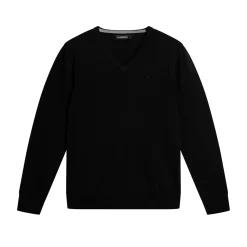 Lymann Merino V-Neck Sweater Musta