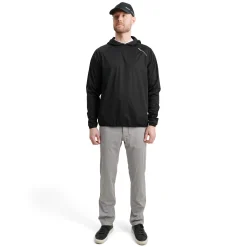 M Bounce Waterproof Hoodie Musta
