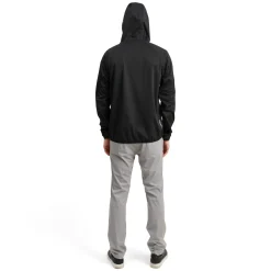 M Bounce Waterproof Hoodie Musta