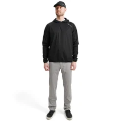 M Bounce Waterproof Hoodie Musta