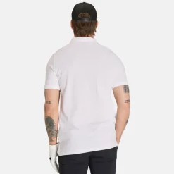 M Classic Cotton Polo Valkoinen