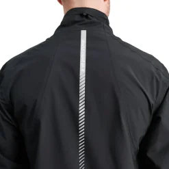 M Links Stretch Rainjacket Musta
