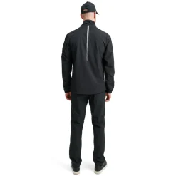 M Links Stretch Rainjacket Musta